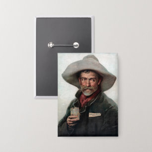 Spanish Ranchero Cowboy in Old West Saloon