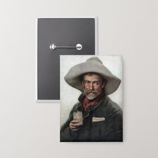 Spanish Ranchero Cowboy in Old West Saloon (Front/Back)