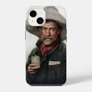 Spanish Ranchero Cowboy in Old West Saloon iPhone 14 Case