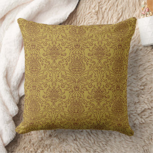Spanish Renaissance Damask Cushion
