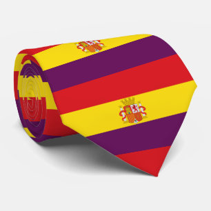 Spanish Republican Flag - Bandera República España Tie