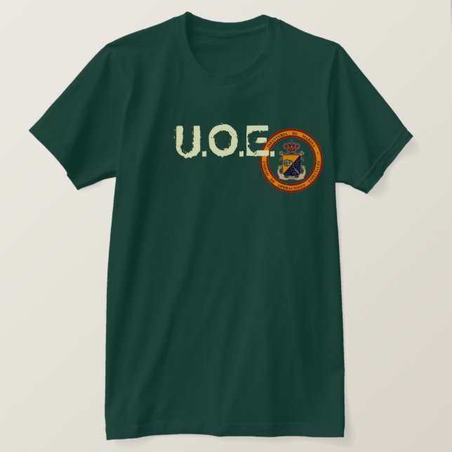Spanish Royal Marine Commando T-Shirt (Design Front)