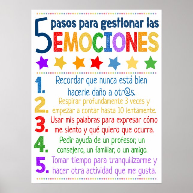 Spanish School Counselor Poster (Front)