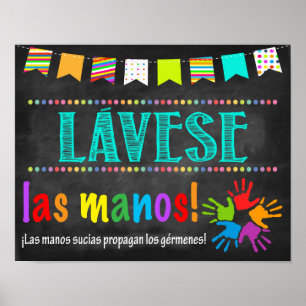 Spanish School Health Room Poster