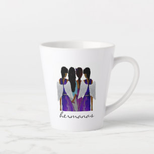 Spanish Sisters Angel Wings mug