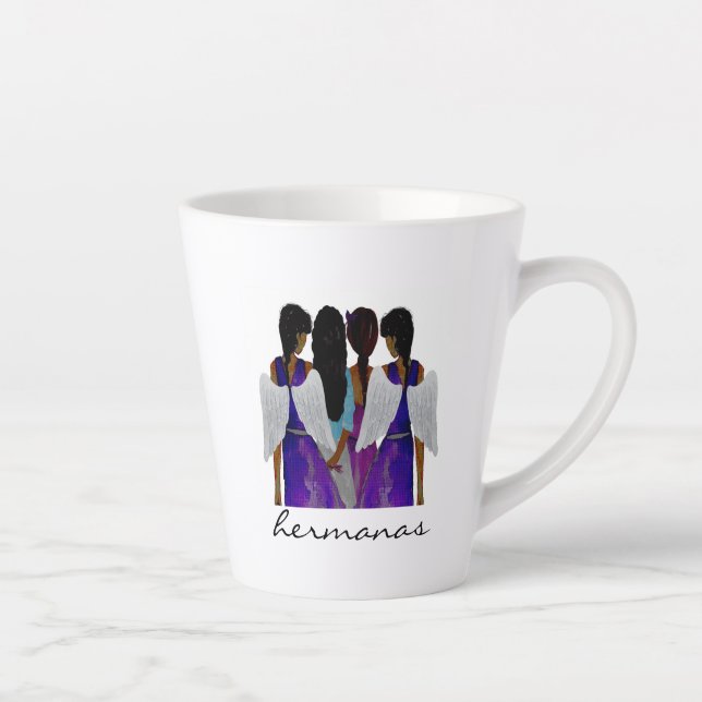 Spanish Sisters Angel Wings mug (Right)