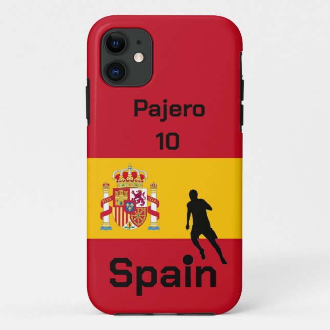 Spanish Soccer, customisable  Case-Mate iPhone Case (Back)