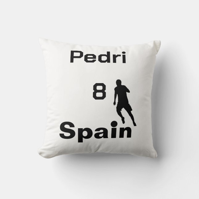 Spanish Soccer, customisable Cushion (Front)