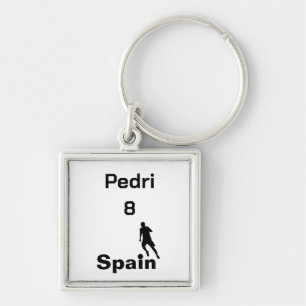 Spanish Soccer, customisable Key Ring