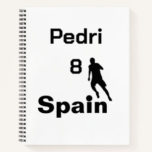 Spanish Soccer, customisable Notebook