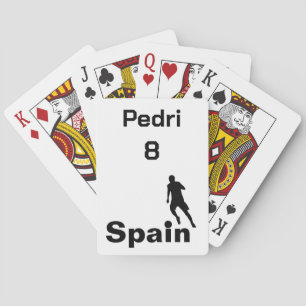 Spanish Soccer, customisable Playing Cards
