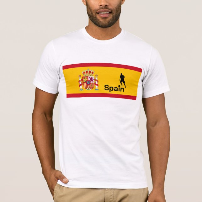 Spanish Soccer, customisable  T-Shirt (Front)
