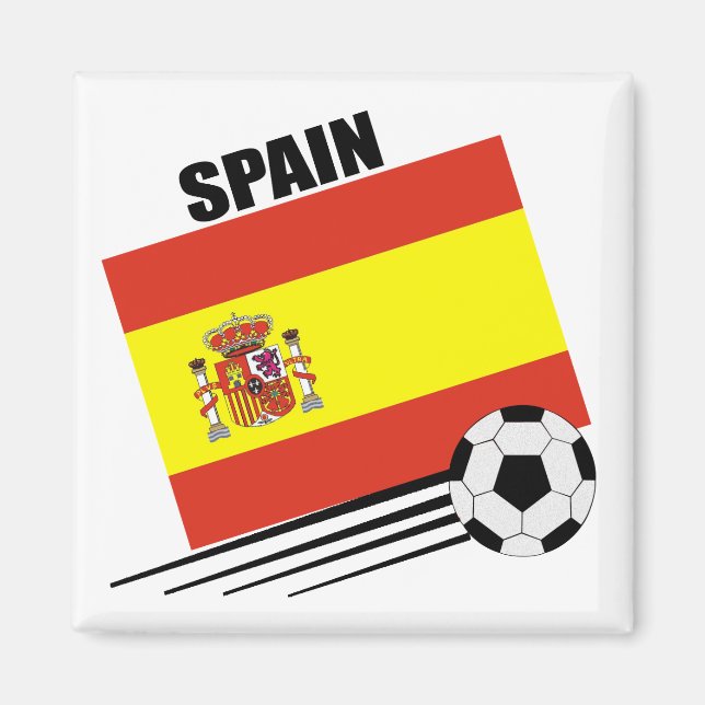 Spanish Soccer Team Magnet (Front)