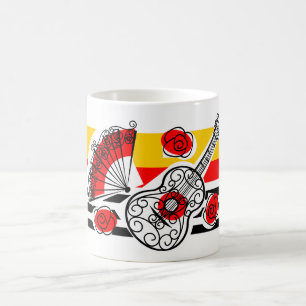 Spanish Souvenirs Classic Stripe mug