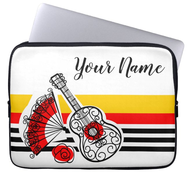 Spanish Souvenirs Classic Stripe Name sleeve (Front)