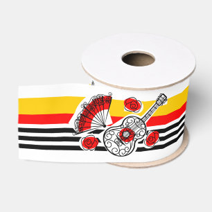 Spanish Souvenirs Classic Stripe ribbon Grosgrain Ribbon