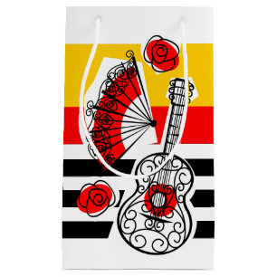 Spanish Souvenirs Classic Stripe small Gift Bag
