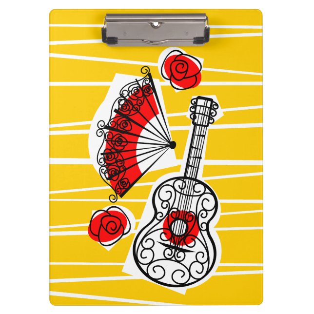 Spanish Souvenirs clipboard (Front)