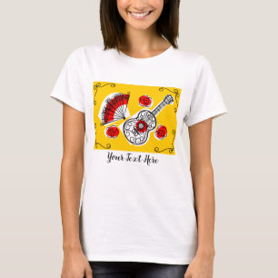 Spanish Souvenirs Corners Text t-shirt