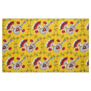 Spanish Souvenirs fabric large print