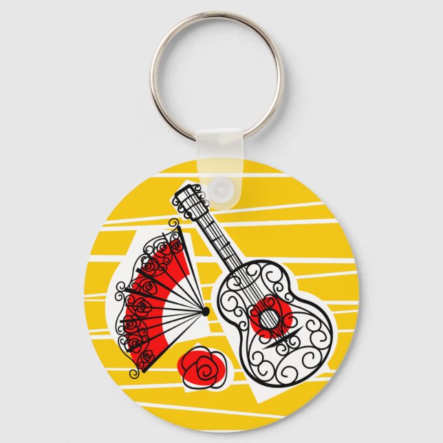 Spanish Souvenirs keychain (Front)