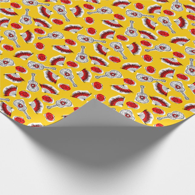 Spanish Souvenirs Multi wrapping paper (Corner)