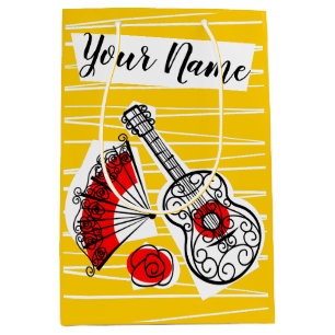 Spanish Souvenirs Name medium Gift Bag