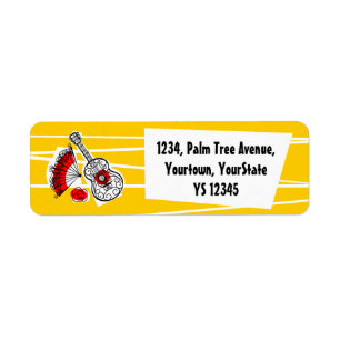 Spanish Souvenirs return address label