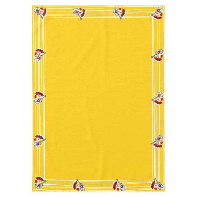 Spanish Souvenirs tablecloth 60x84 (Front)