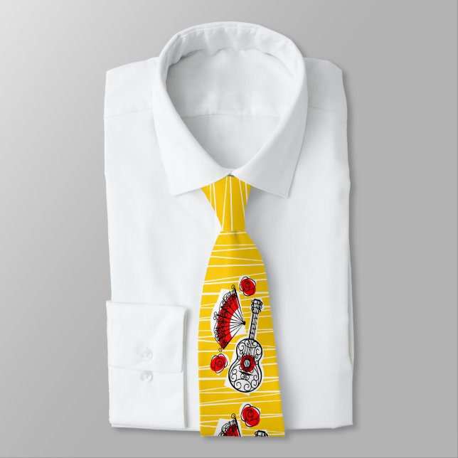 Spanish Souvenirs tie (Tied)