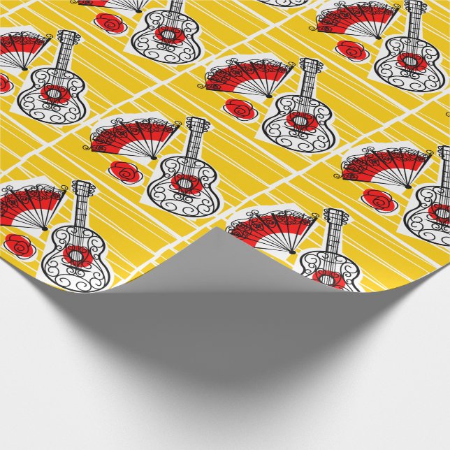 Spanish Souvenirs wrapping paper (Corner)