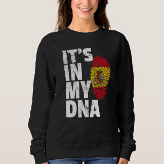 Spanish Spain Flag  Pride Country Home Nation Sweatshirt