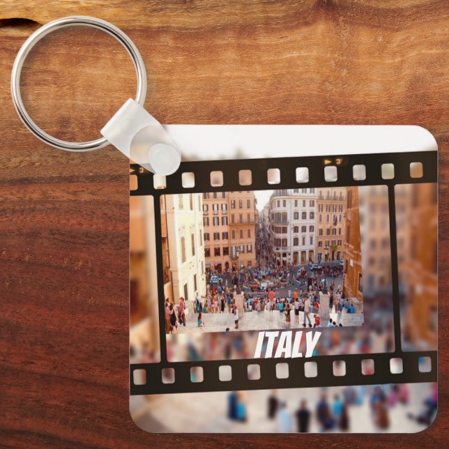Spanish Steps Rome, Italy  Key Ring (Front)