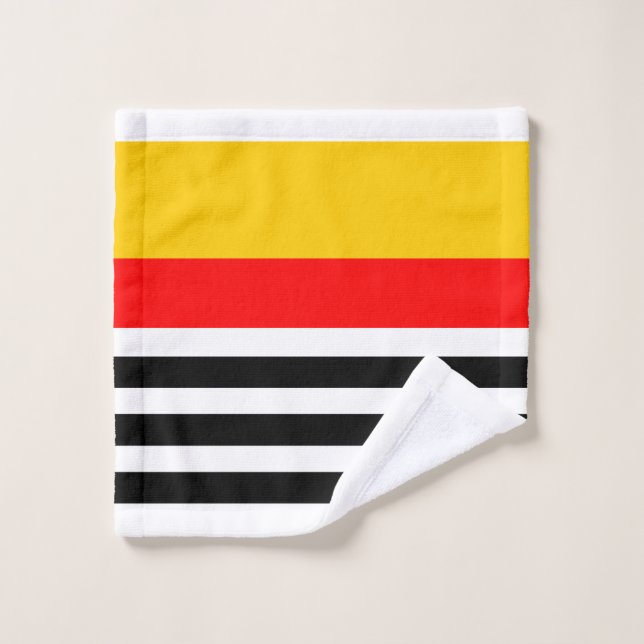 Spanish Stripe Classic face cloth (Wash Cloth)