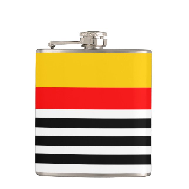 Spanish Stripe Classic flask (Front)