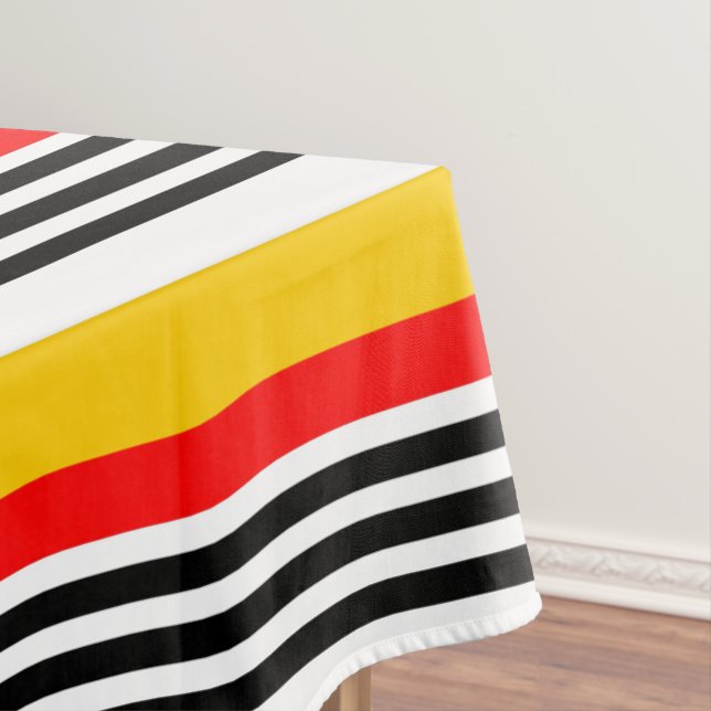 Spanish Stripe Classic table cloth (In Situ)