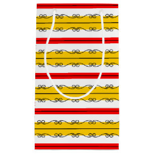 Spanish Stripe small Gift Bag
