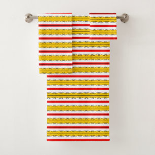 Spanish Stripe towel set