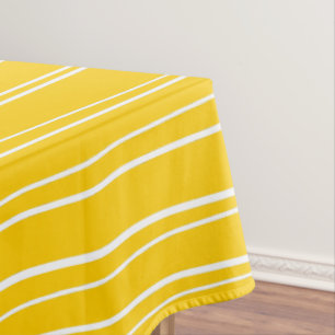 Spanish Stripe Yellow table cloth