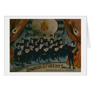 'Spanish Students, University of Madrid' (colour l