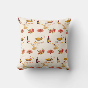 Spanish Style Fiesta Cushion