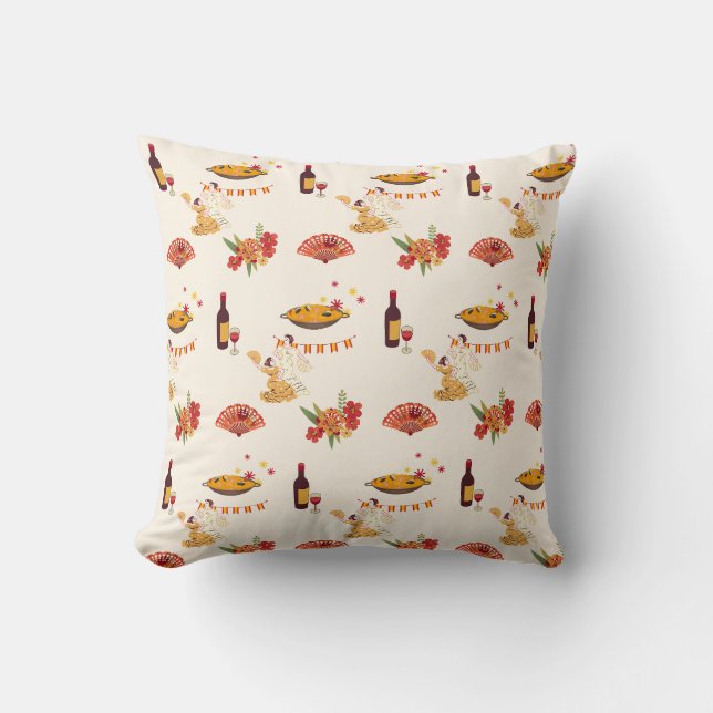 Spanish Style Fiesta Cushion (Front)
