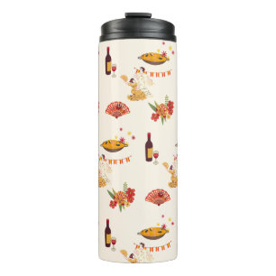 Spanish Style Fiesta Thermal Tumbler