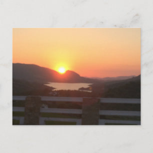 Spanish Sunset Postcard