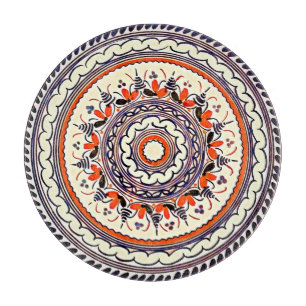 Spanish Talavera Style Cutting Board
