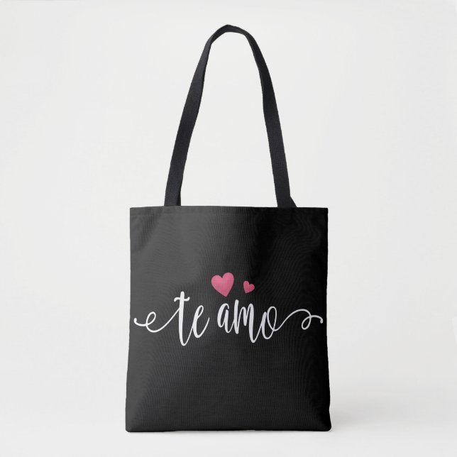 Spanish Te Amo I Love You Valentine | Tote Bag (Front)