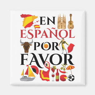 Spanish Teacher En Espanol Por Favour Magnet