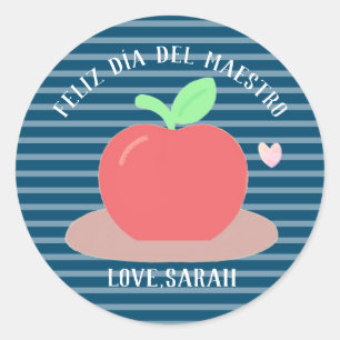 Spanish Teacher's/Maestra Appreciation Day Sticker