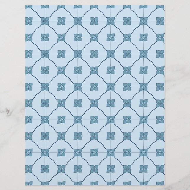 Spanish Tile Lisbon Stationery (Front)