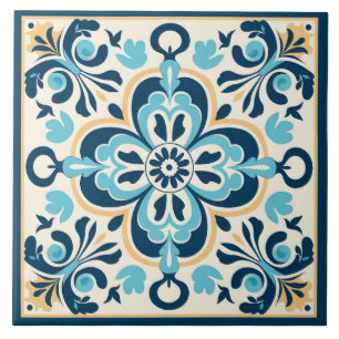 Spanish Tile Mediterranean Ceramic Tile